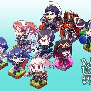 Fire Emblem Tactics Keychains