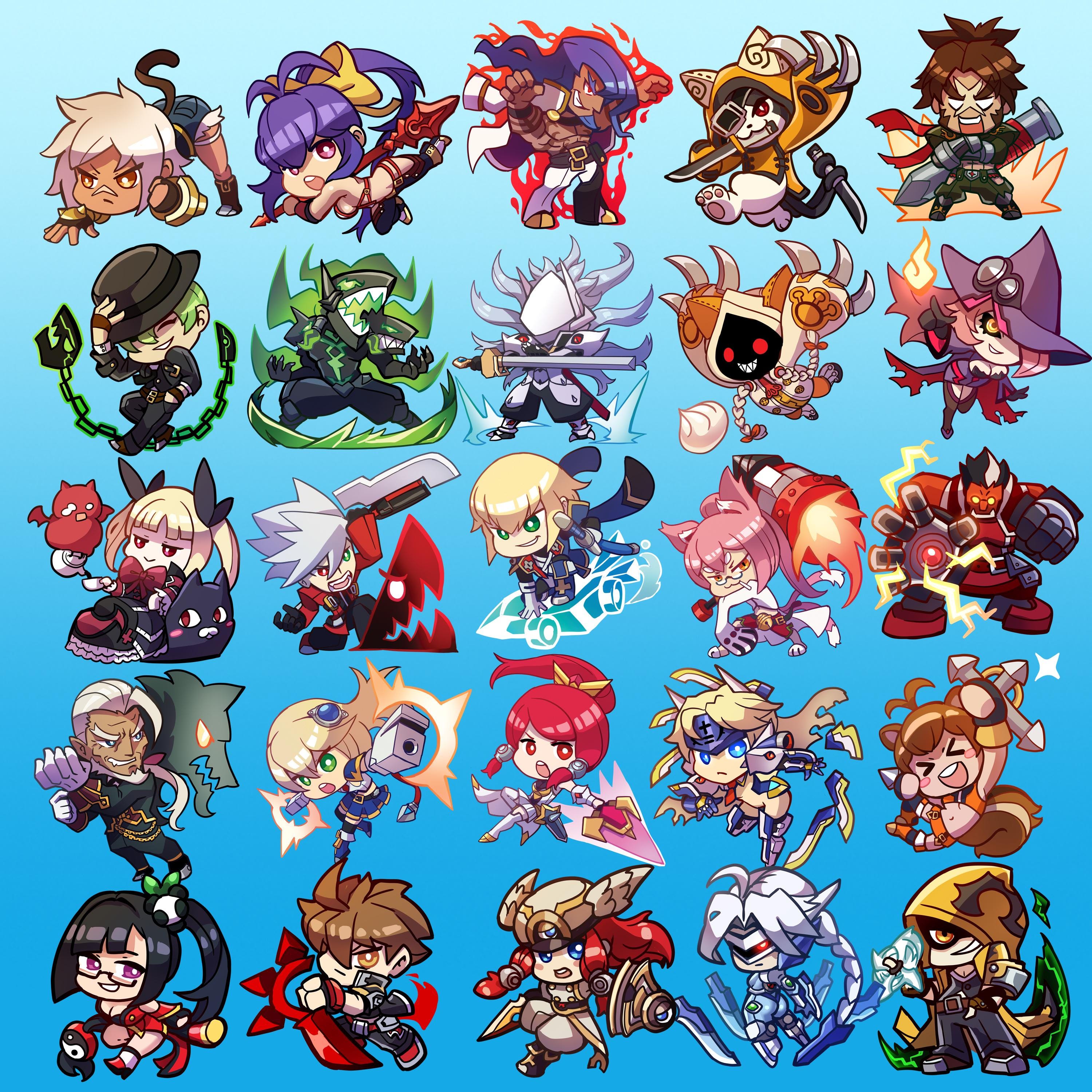 Blazblue Keychains - Etsy