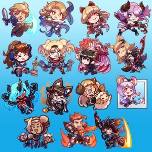 Granblue Rising Keychains