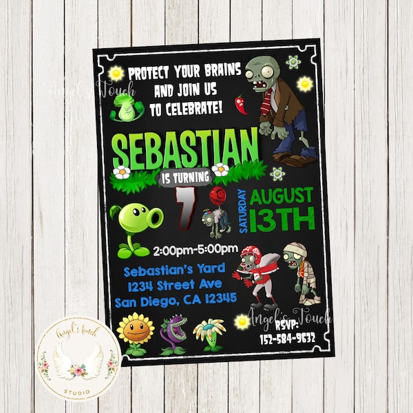 Plants Vs Zombies - Etsy