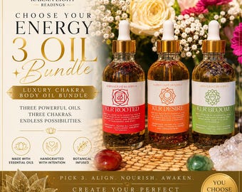 Choose Your Energy - 3 OIL BUNDLE!!!