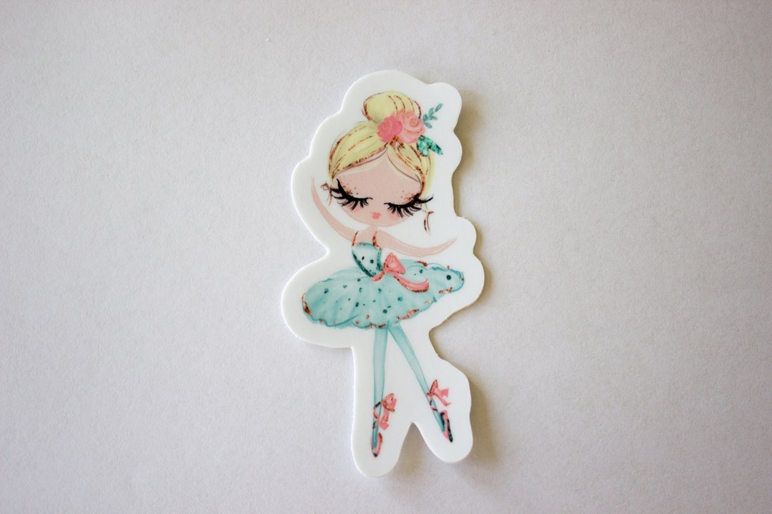 Ballerina Decal Waterproof Ballet Dancer Hydroflask Sticker - Etsy