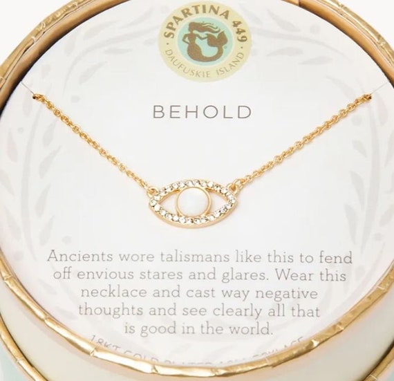 NWT Brand New Spartina 449 Sea La Vie Behold Eye Necklace Etsy UK