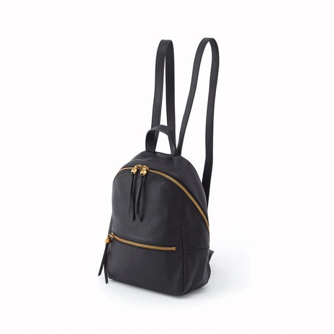 NWT Brand New Hobo Cliff Backpack Black Women Bag Retired Design