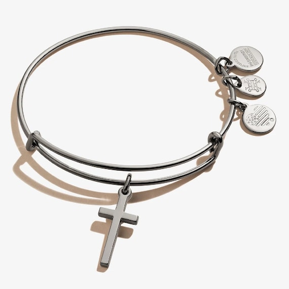 Alex and ani on sale sideways cross bracelet