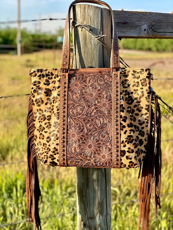 American Darling Leopard Boho Bag