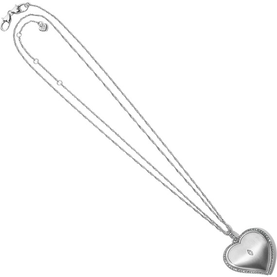 Brighton trust your shop journey heart necklace