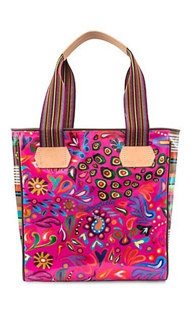 NWT Brand New Consuela Pink Swirly Classic Tote Women Bag Retired