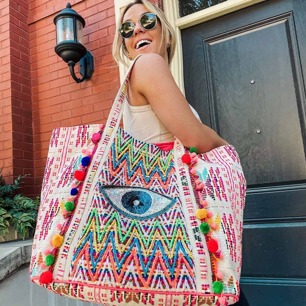 Evil Eye Tote Bag