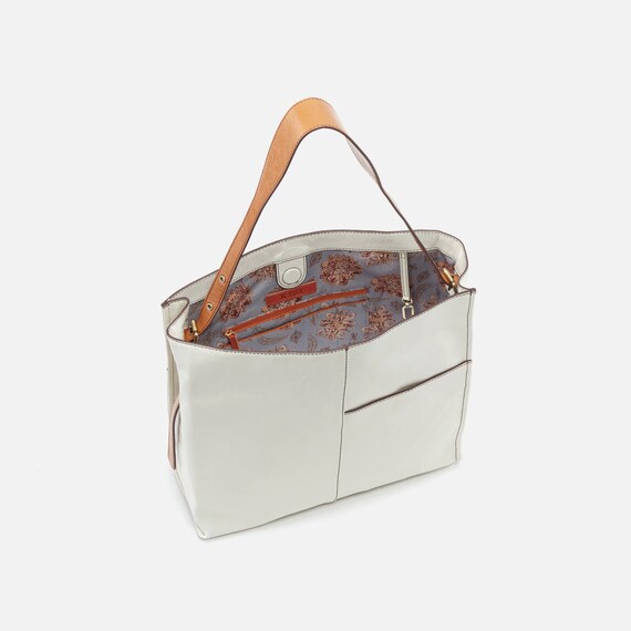 NWT Brand New Hobo Park Tote Latte Women Bag Retired Design