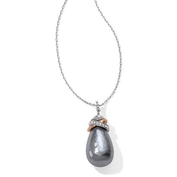 Rings Gray Pearl Necklace Women 