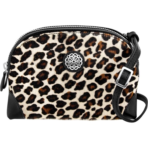 NWT Brand New Ferrara Sauvage Large Hair on Cross Body Pouch Coin