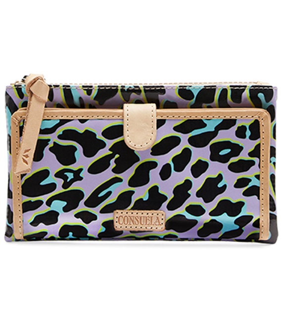 consuela leopard wallet