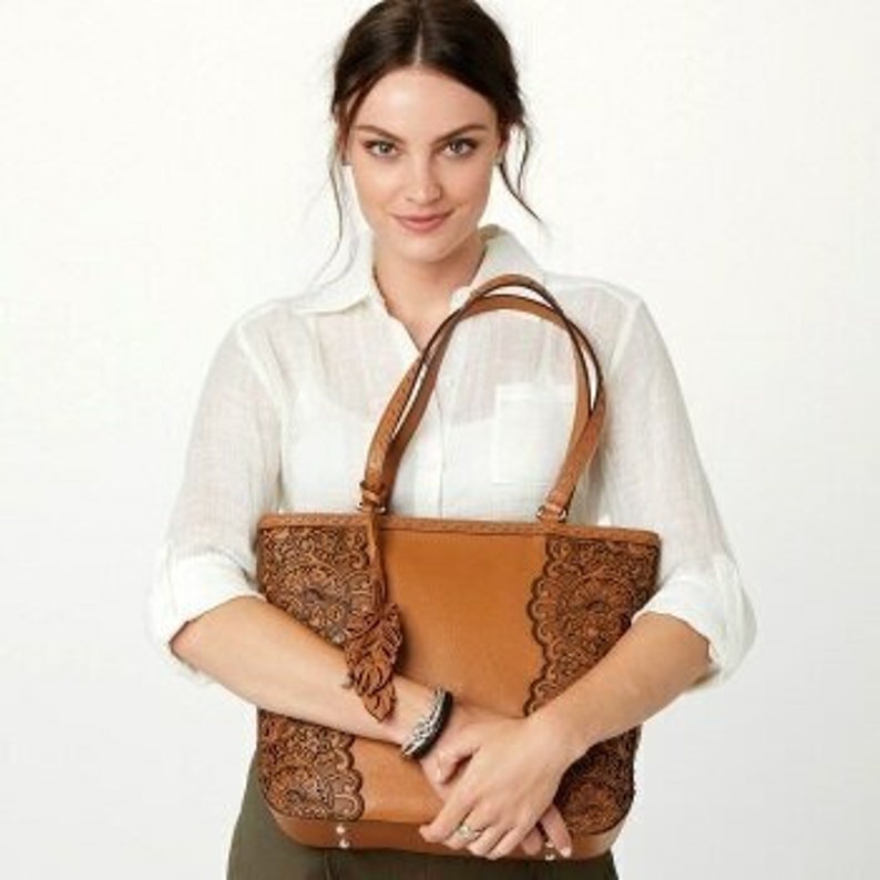 NWT Brand New Clementine Tote toffee Women Bag Retired Etsy