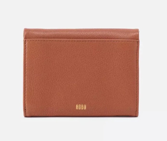 Hobo Lumen Medium Bifold Compact Wallet - Pewter