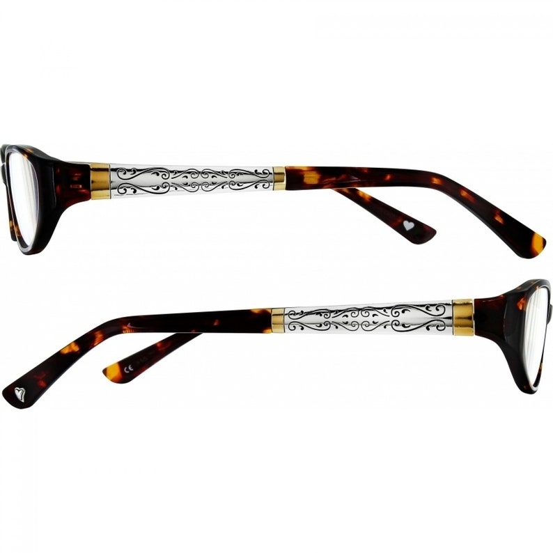 1.01.52.02.5 Women Home Retired Design Rare Find Brighton NWT Brand New Venezia Readers Glasses Silver plated Gold plated