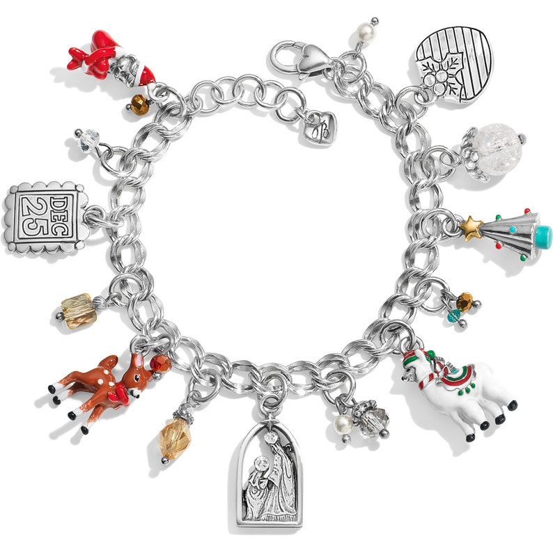 NWT Brand New Christmas Traditions Charm Bracelet Women Etsy