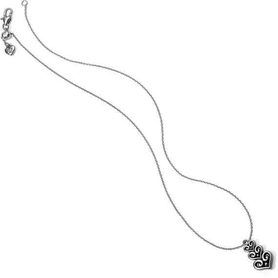 NWT Brand New Alcazar Heart Trio Short Necklace Women Jewelry