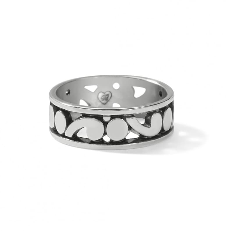 NWT Brand New Contempo Band Ring Size 5678910 Women Jewelry Retired Design Rare Find Brighton Silver plated