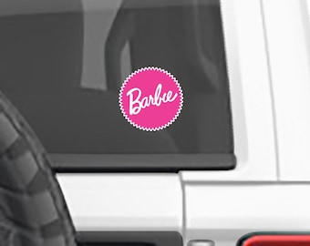 Pegatina/calcomanía/etiqueta superpuesta para la parte trasera del cristal de la muñeca icónica de niñas