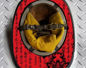 SAMURAI SPROLL - Etiqueta decorativa superpuesta para el borde del casco