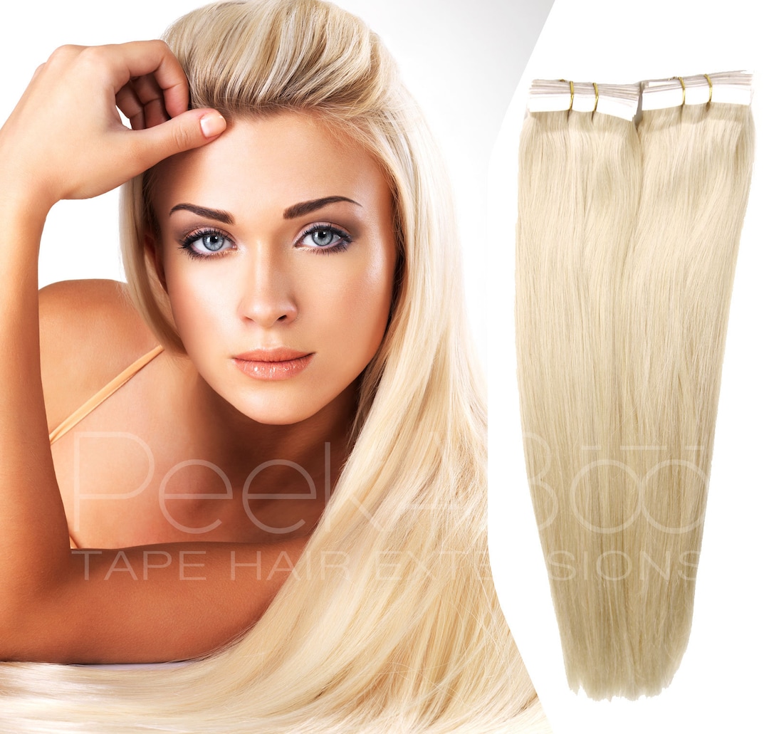 Professional 100 Human REMY Tapein/weft Hair Extensions Etsy