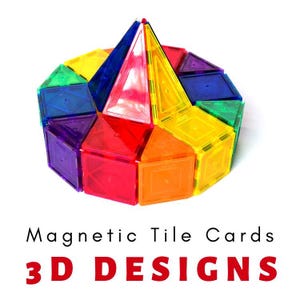 Ideenkarten mit magnetischen Fliesen: 3D kreative Designs