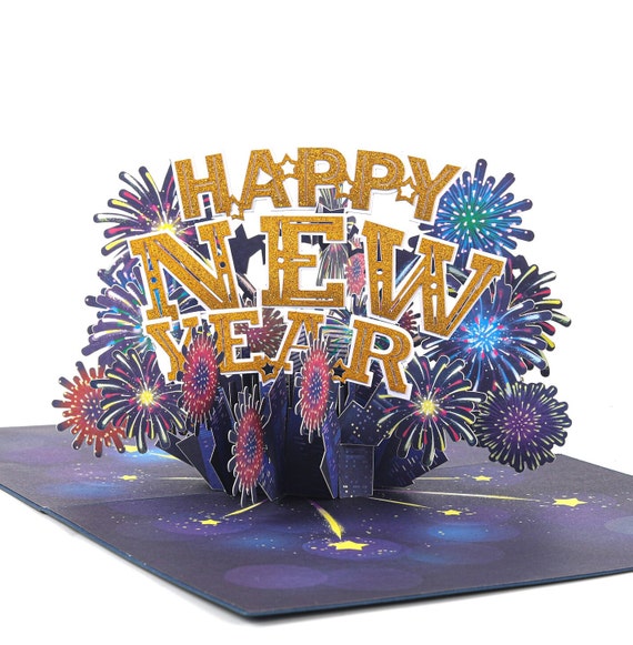 Le Nouvel An  La nouvelle année 2024 BOOM CARDS - Ressource