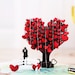 Liif 3D  Love Tree Valentine's Day Greeting Pop Up Card,  Happy Anniversary Card, Birthday, Engagement, Wedding Card, Congratulations 