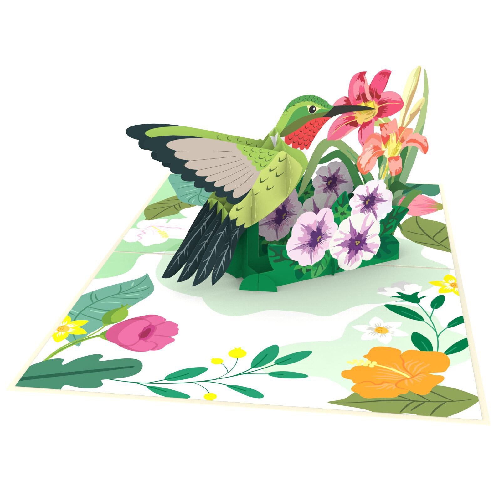 Liif Hummingbird Mother's Day 3D Greeting Pop up Card - Etsy