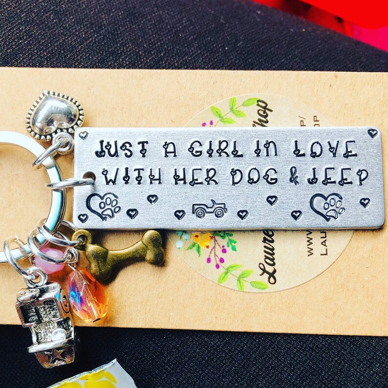 Jeep Keychain/Dog Owner Gift/Jeep lover/Jeep Accessories/Jeep Etsy