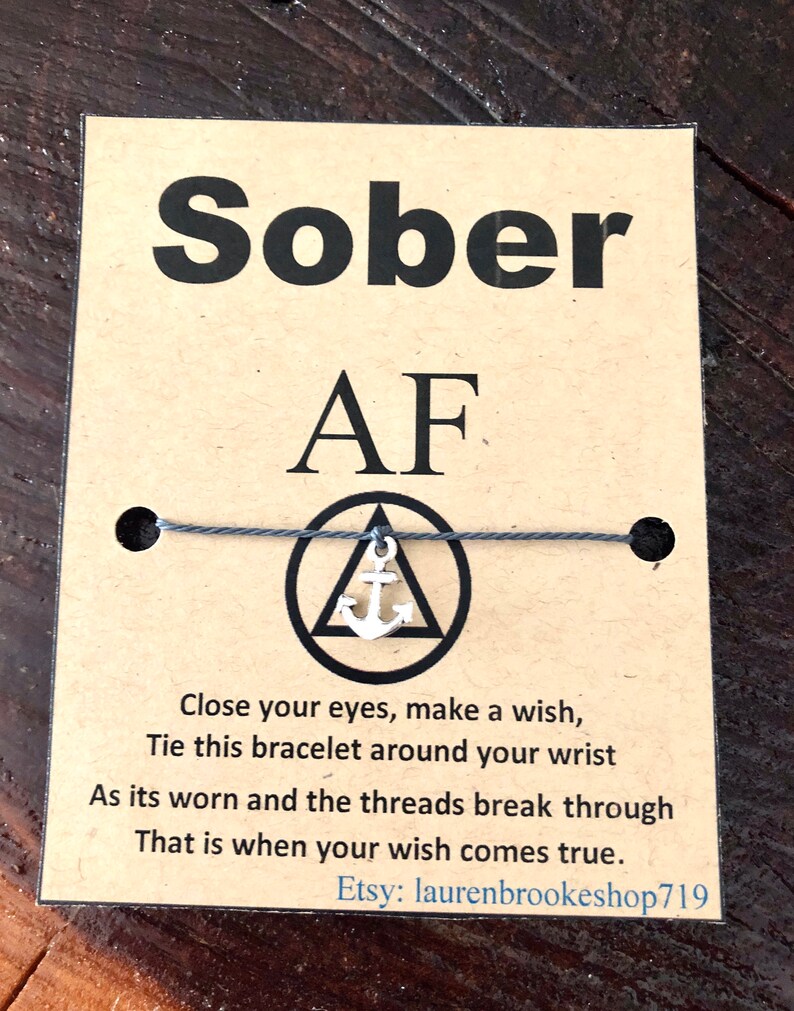 Recovery gifts/Sobriety Gift/Sober AF/Recovery gifts for Etsy