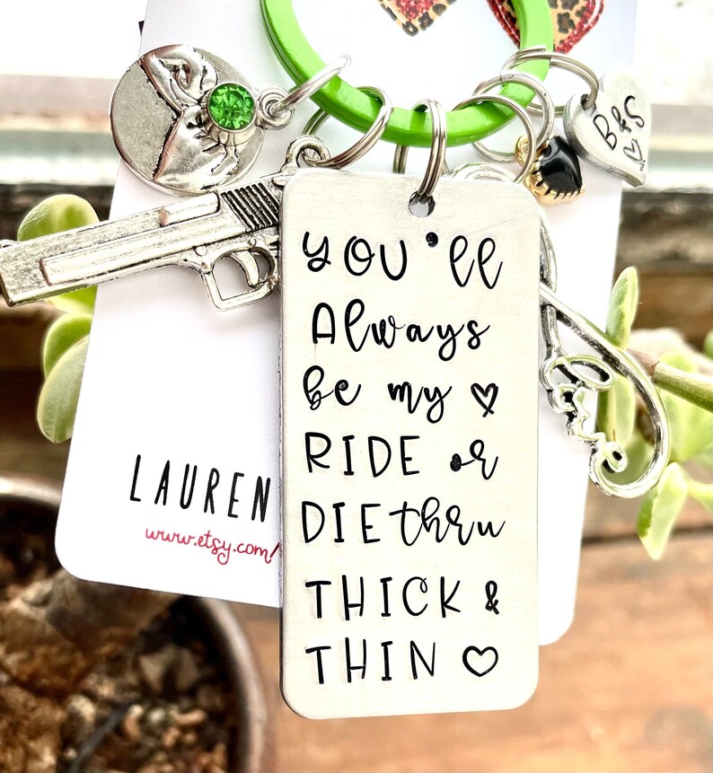 Ride or die/Best Friend Gift/Sisters Gift/Gifts for Her/Thick Etsy