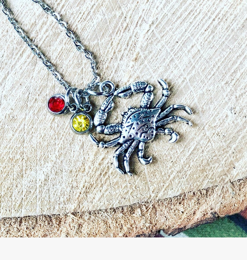 Crab Necklace/Maryland Jewelry/Maryland Gifts/Maryland Etsy