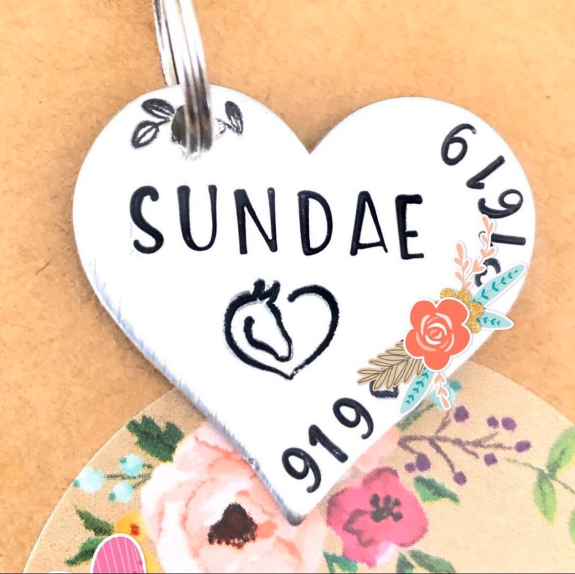 Horse Name Tag/Horse Tag/Horse Gifts/Bridle Charm/Horse Bridle Etsy