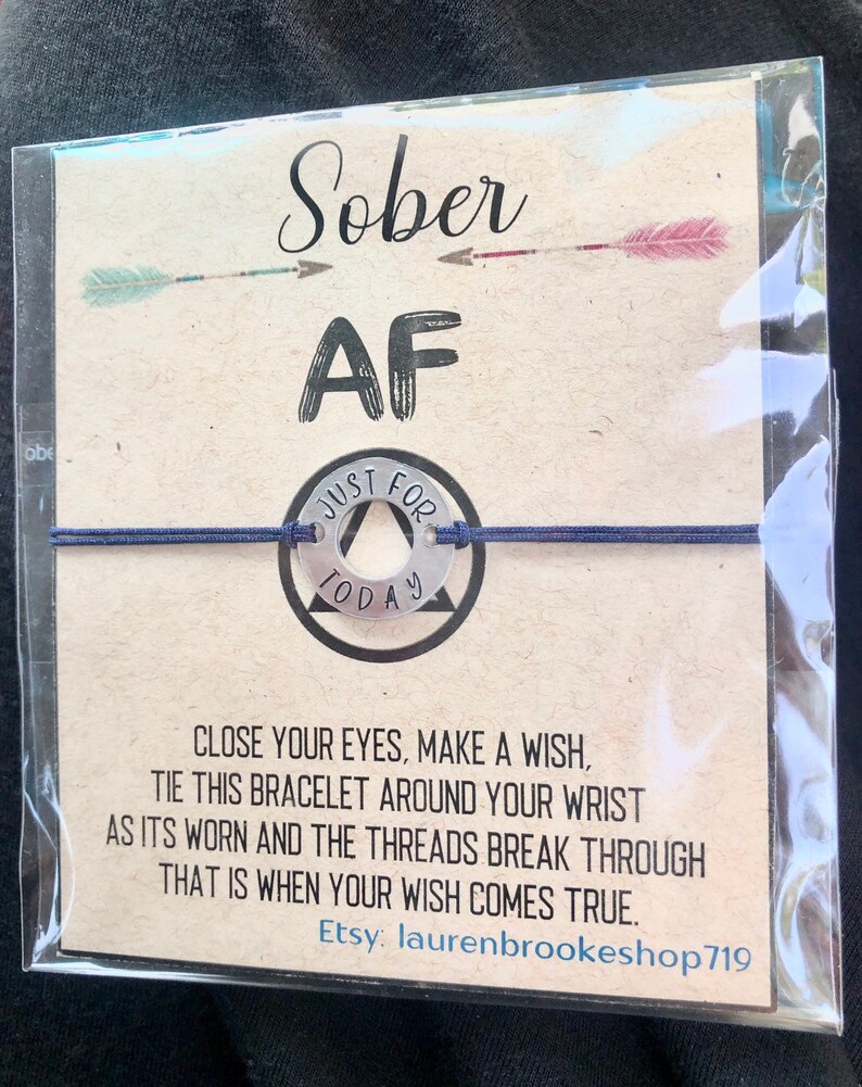 Recovery gifts/Sobriety Gift/Sober AF/Recovery gifts for Etsy