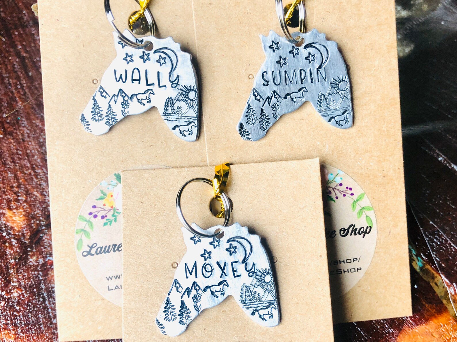 Horse Name Tag/Horse Tag/Horse Gifts/Bridle Charm/Horse Bridle Etsy