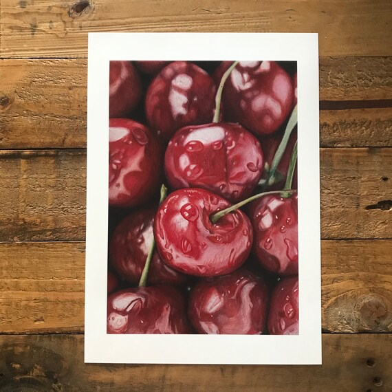 Fruits Dessin Cerise Cherry Art Print Imprimer Maison Etsy Fruits Dessin Cerise Cherry Art Print Imprimer Maison Etsy