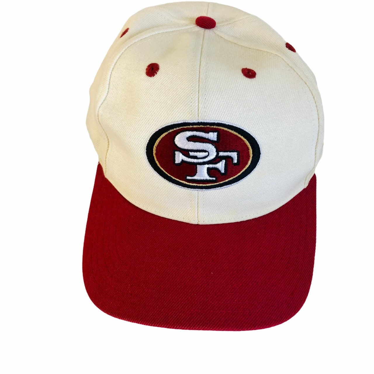 Vtg SF San Francisco 49ers Logo Snapback Hat Embroidered NFL | Etsy