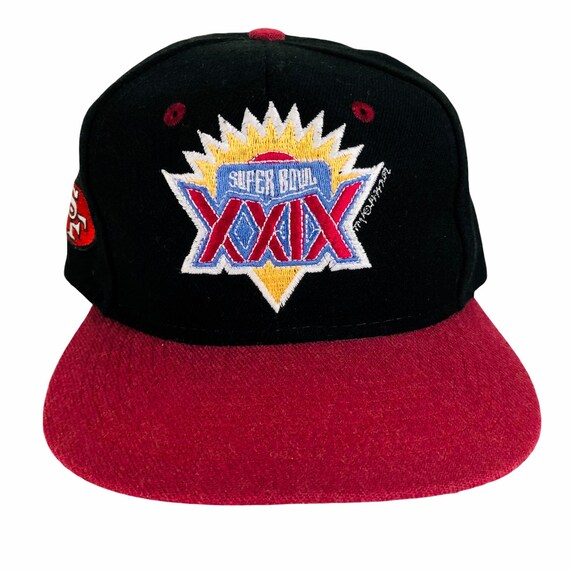 Vintage 1995 Super Bowl XXIX 49ers Vs Chargers Snapback Hat Cap