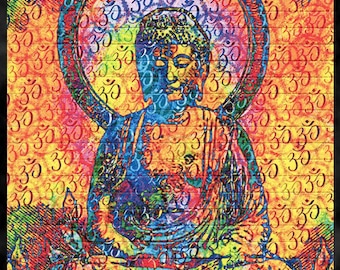 Psychedelic Blotter Art // BUDDHA ॐॐ 20 | 8 Uddha ॐॐ // 500