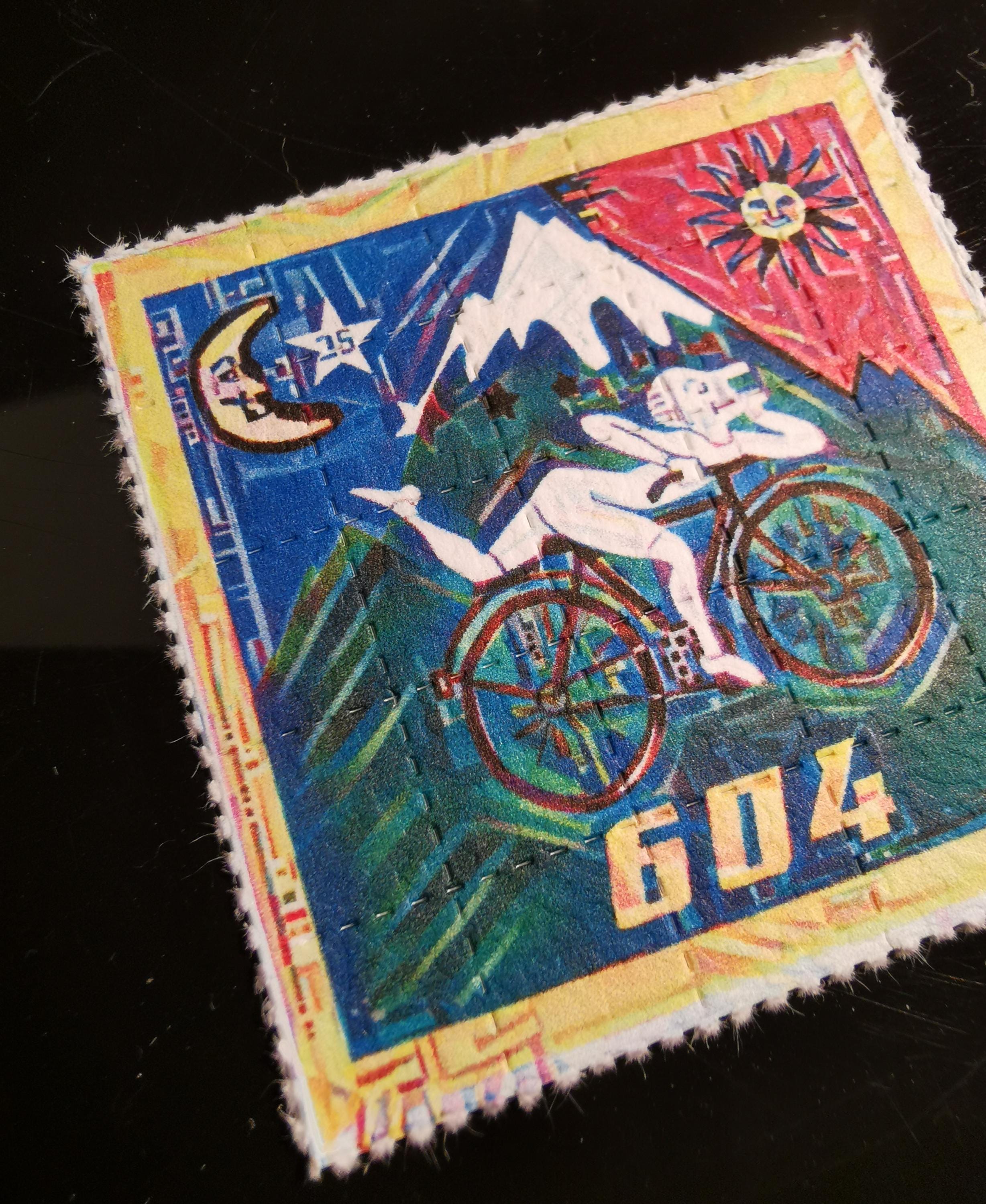 アルバート・ホフマン 自転車の日 604 ブロッターアート // 25 ヒット