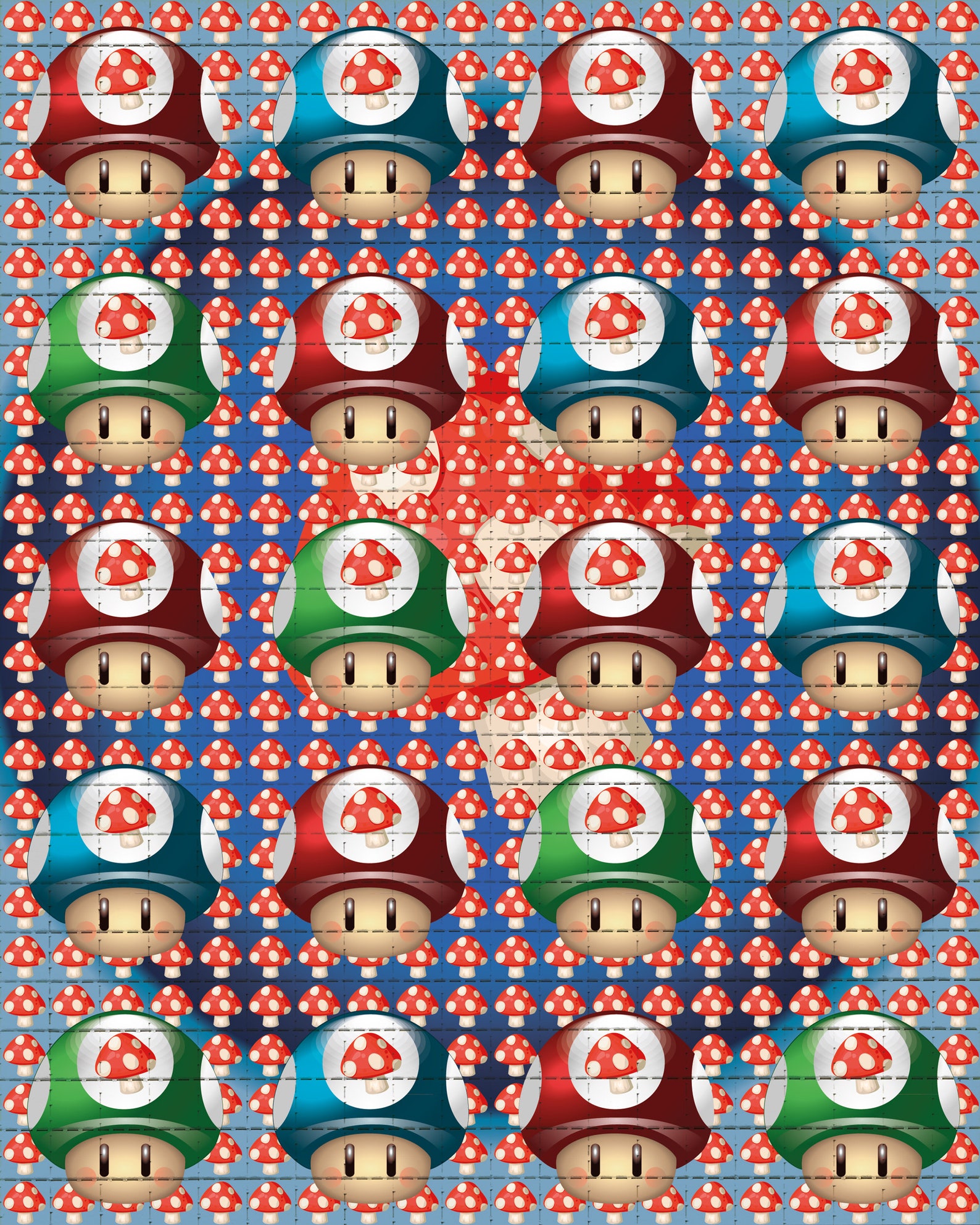 1UP Mushrooms