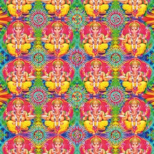 Psychedelic Blotter Art // Ganesh Mare // 500 risultati 21,5 cm x 17,5 cm aka GAMA#76