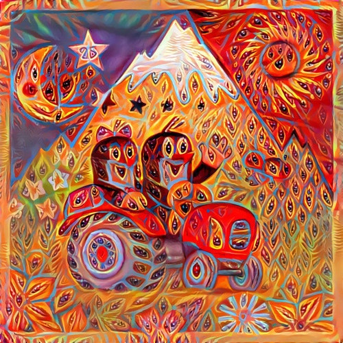 アルバート・ホフマン 自転車の日 604 ブロッターアート // 25 ヒット