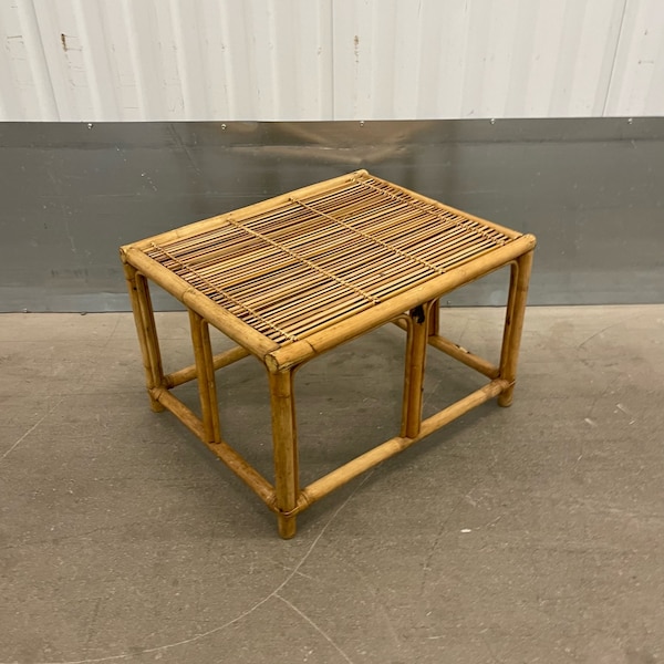 Cane Side Table Etsy UK