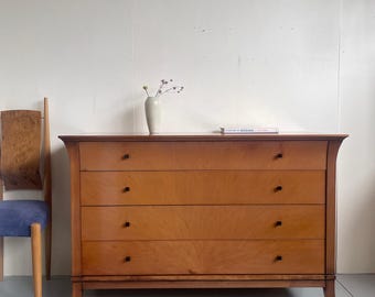 Cherry wood chest of drawers by Grange France