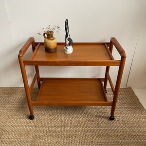 イギリス 1960s Trolley & Table Besway ワゴン