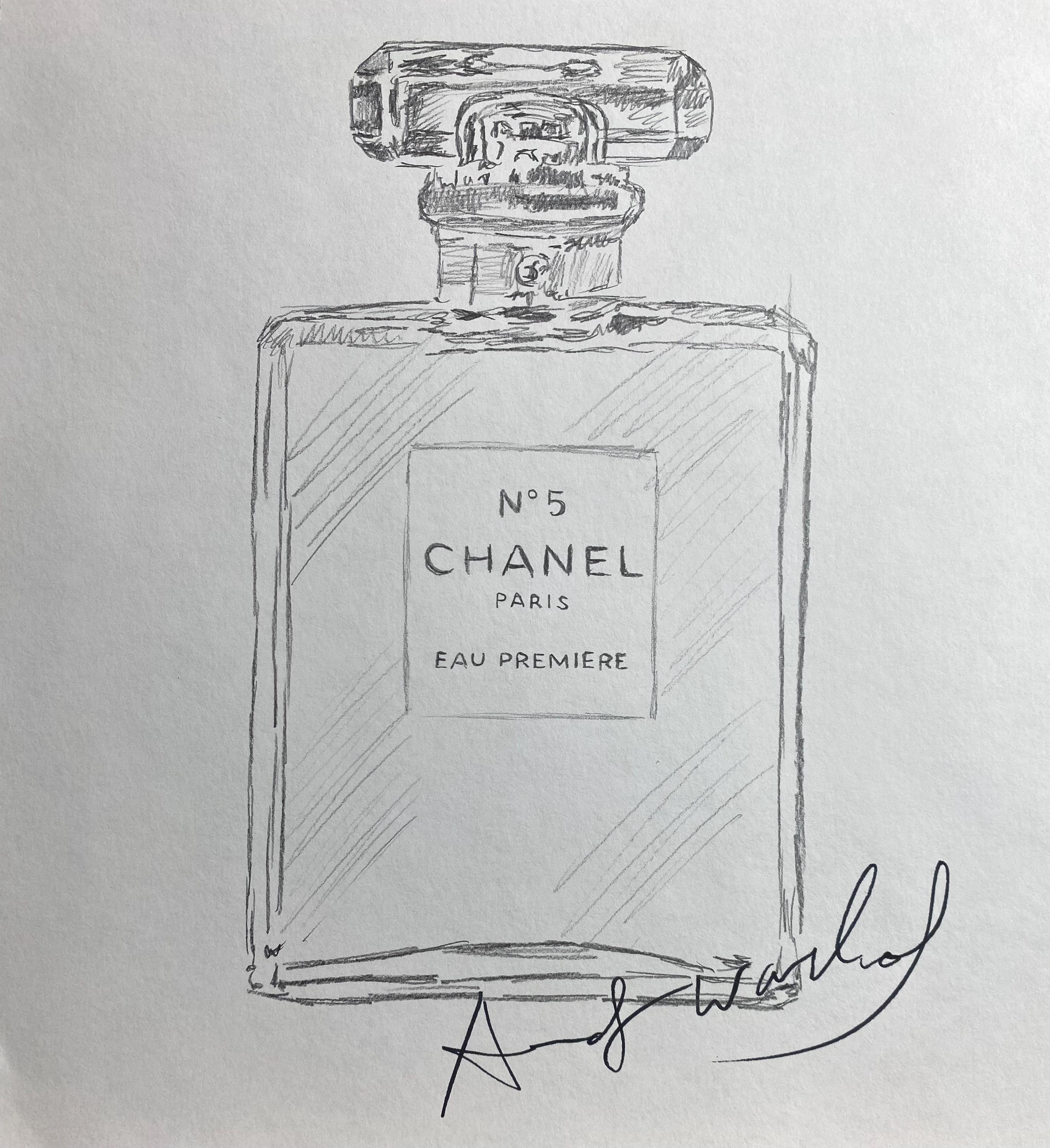 Coco chanel perfume drawing clearance