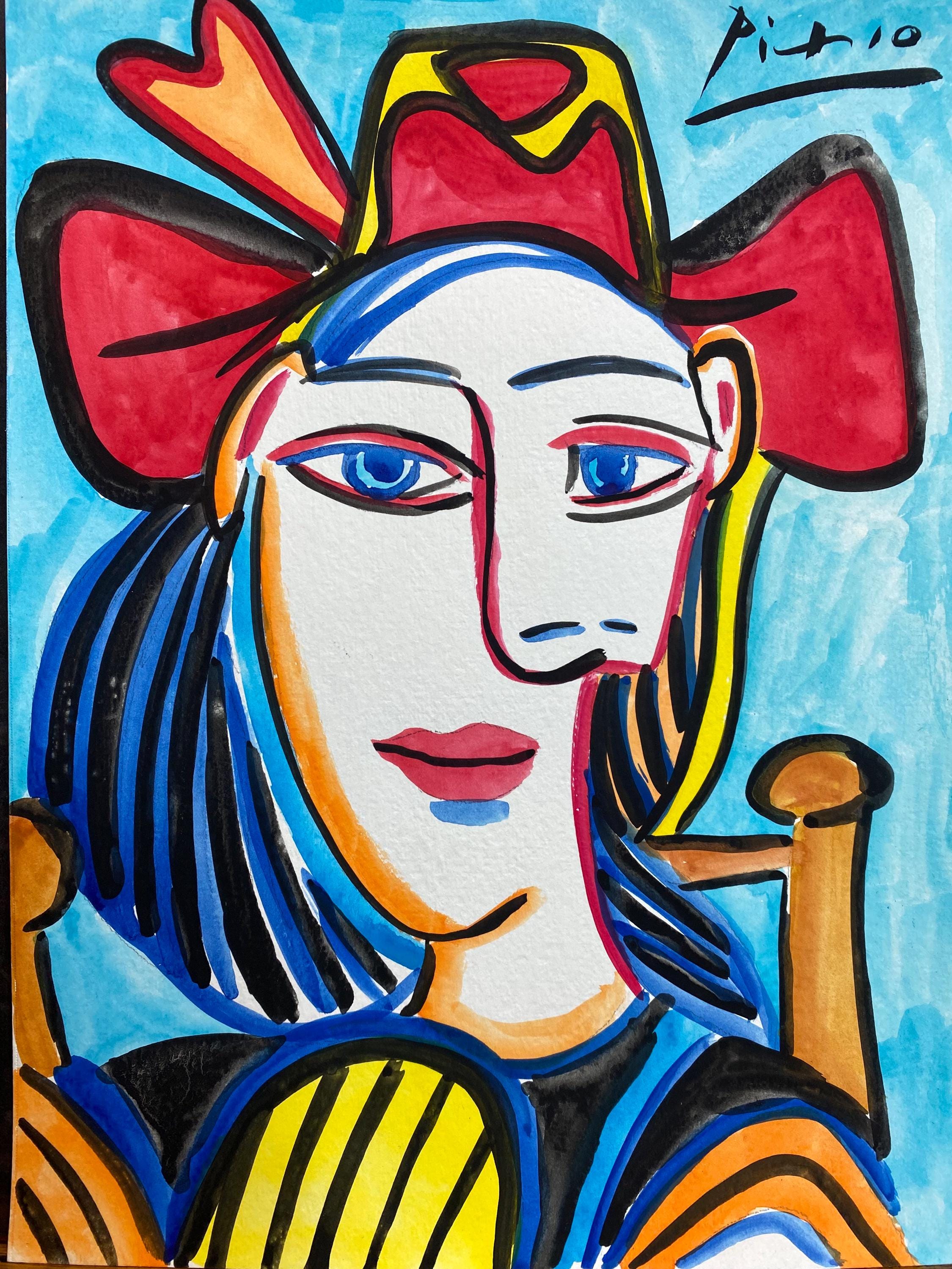 Pablo Picasso, Original, Estate found, drawing, painting, art, artwork, Picasso,